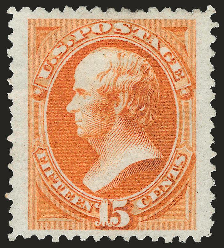 15c Bright Orange, Special Printing (174).> Without gum as issued, radiant color on unmistakable Special Printing paper, <full perforations all around without the usual scissors-separation and with Jumbo
margins><><>^EXTREMELY FINE GEM. A SPECTACUL